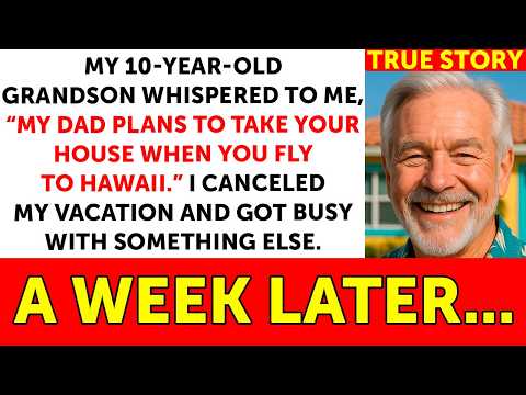 “Dad Will Take Your House Away,” My Grandson Whispered, But A Week Later He Begged Me To Stop!