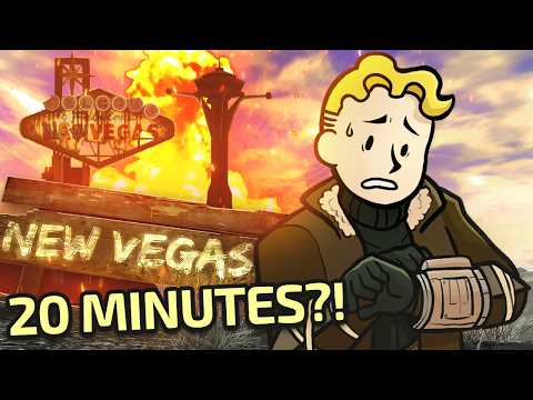 Fallout: New Vegas, But I Only Have 20 Minutes To Prepare