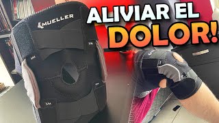 DOLOR de rodilla - Rodillera Mueller con ROTULA ABIERTA para aliviar INFLAMACION | Livander