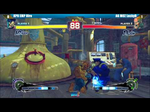 SSF4 AE2012 Top 8 KPB EMP Hiro vs AG MCZ LuckyD - GUTS2 Tournament