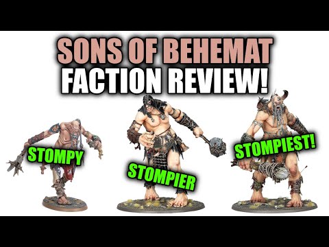Sons Of Behemat FULL Faction Pack Review! │ Warhammer Age Of Sigmar 4th Edition