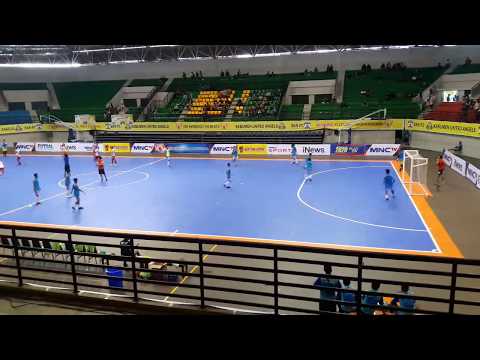 Warming Up Dumai FC Riau sebelum melawan Giga FC Lampung