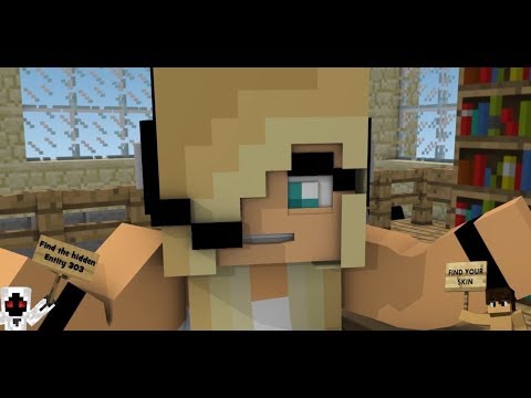 Minecraft song/♫Psycho Girl 11 -12 ♫ Girlfriend of Your Dreams and Rise /Minecraft Video and songs