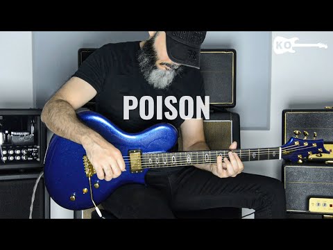 Alice Cooper - Poison - Electric Guitar Cover by Kfir Ochaion - Jens Ritter Guitars