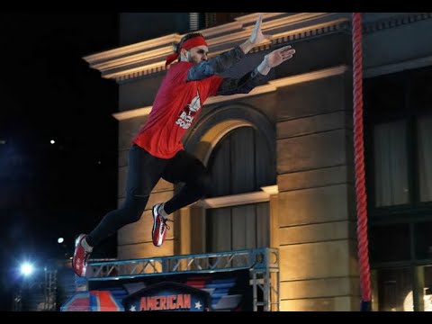 Adam Rayl at the Los Angeles City Qualifiers - American Ninja Warrior 2019