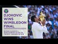 Gentlemen's Singles Trophy Presentation | Wimbledon 2022