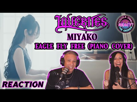 AMAZING RENDITION! - LOVEBITES MIYAKO - EAGLE FLY FREE (PIANO COVER) - REACTION