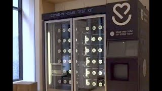 COVID-19 Test Kit Vending Machines Offer Safety On the Go