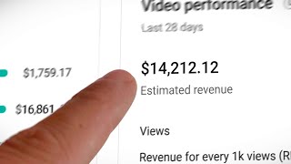 this is why youtube pays me $76 per 1,000 views