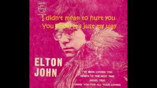 Elton John - I've Been Loving You (1968) With Lyrics!