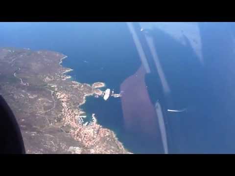 Überflug Insel Giglio (flugbereit)