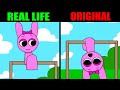 The Best TikTok Of Incredibox Sprunki PINKI Play On The Monkey Bars REAL LIFE Vs ORIGINAL