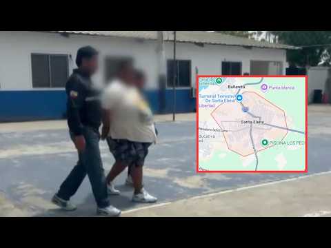 Santa Elena: policía captura al noveno más buscado por abusar a su hija de 15 años