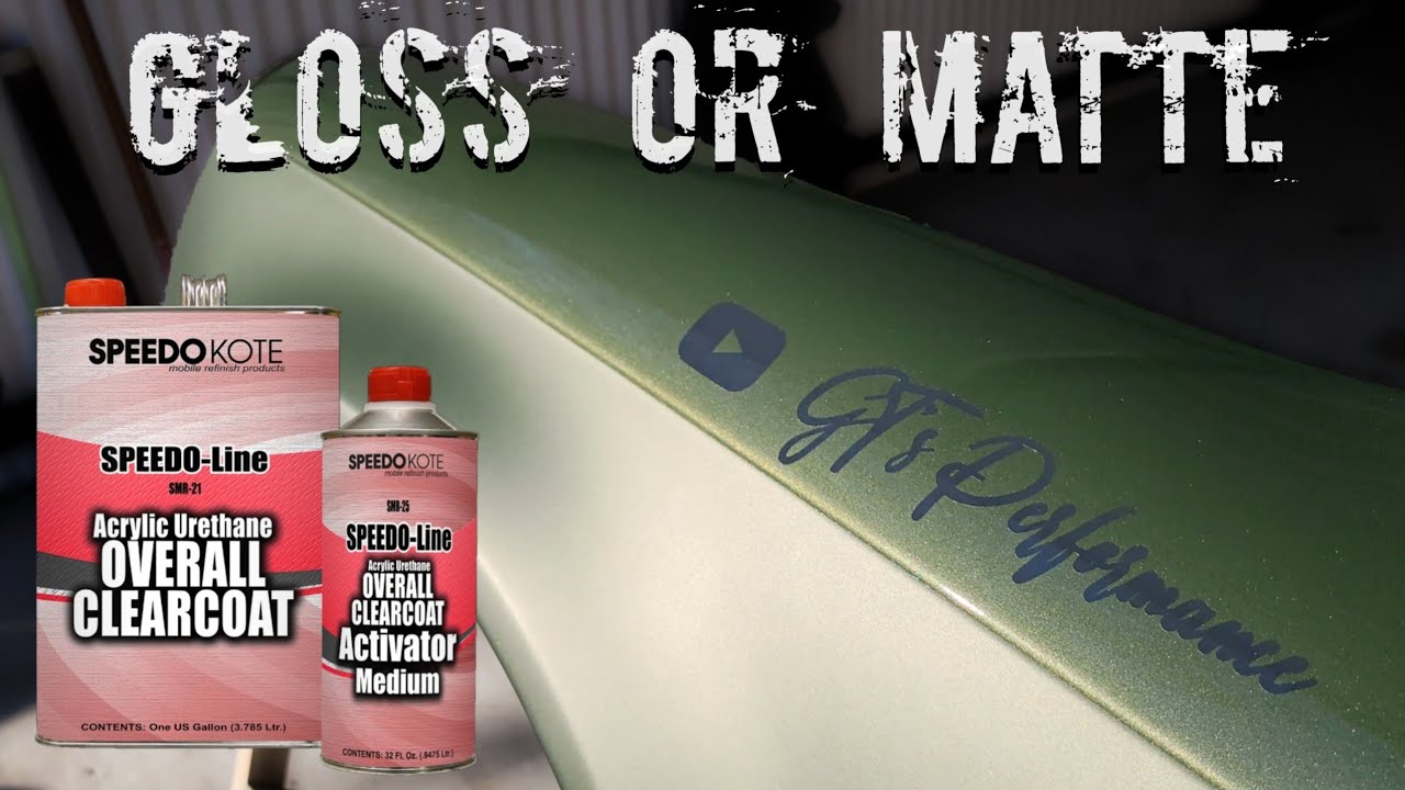 Lets Spray - Speedokote Clear over Chrysler 