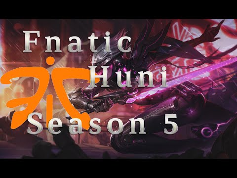 Fnatic Huni Fiora TOP vs Ryze in Korea season 5 Patch 5.17
