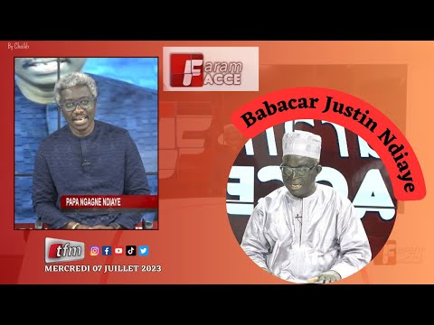 🚨 TFM LIVE : Faram Facce du 05 Juillet 2023 avec Pape Ngagne Ndiaye - Invité : Babacar Justin Ndiaye
