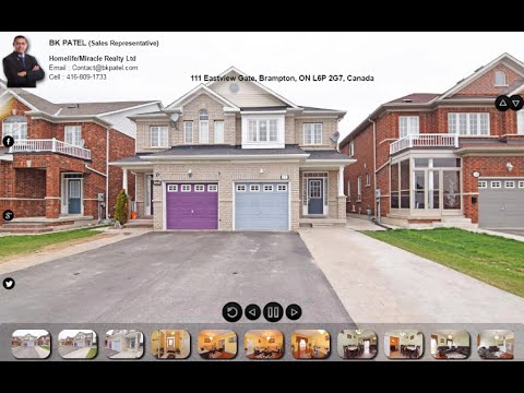 111 Eastview Gate, Brampton, ON L6P 2G7, Canada