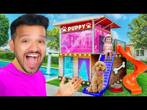 WE BUILT A DREAM DOG HOUSE OF RS 1,00,000 | MYRA GOT A NEW DOG