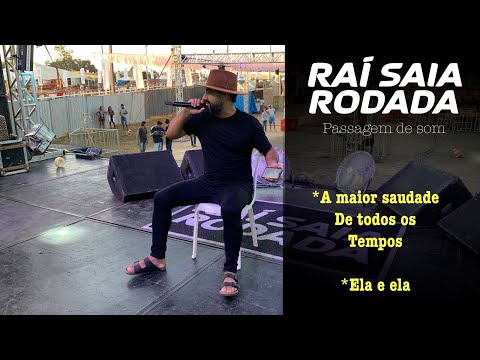 A maior saudade de todos os tempos - Ela e Ela - Passagem de som!