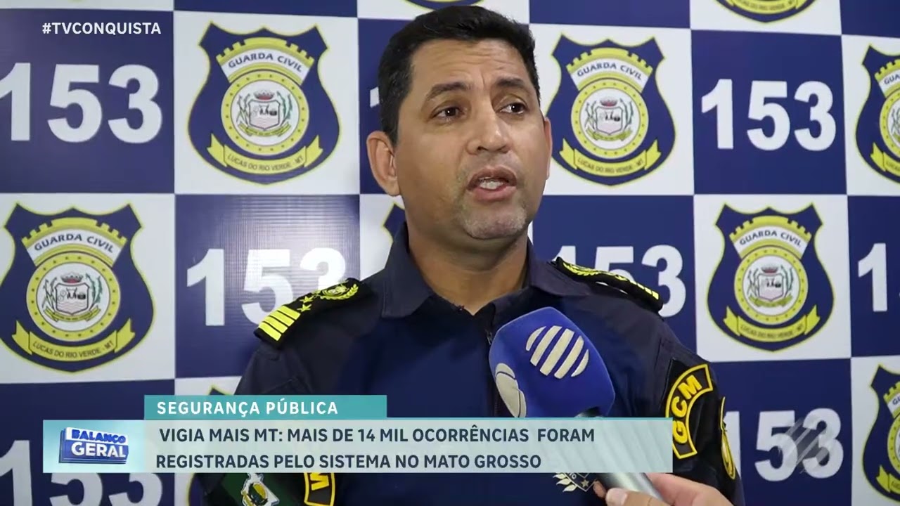 Vigia Mais MT registra 14 mil ocorrências e reforça segurança em 129 cidades