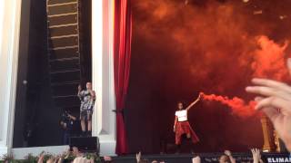 Silvana Imam &amp; Beatrice Eli live på Liseberg 2015 - Svär på min mamma