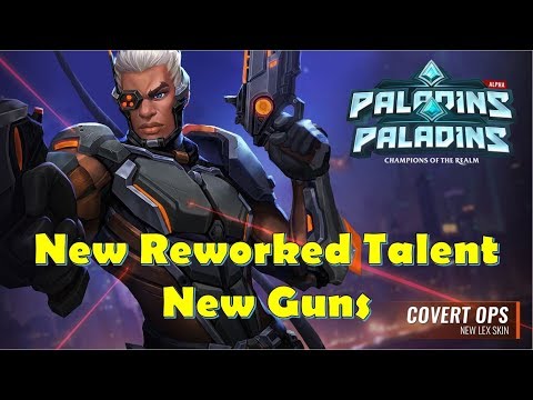 Paladins 2.7 Sun & Moon PTS - New Reworked Lex Talent and Guns Gameplay