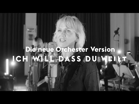 Anna Loos - Ich will dass du weißt - Orchester Version (Official Video)