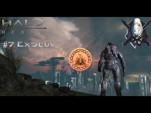 Halo Reach Legendary Walkthrough: Mission 7 - Exodus, Co-op with #MSVGAMER