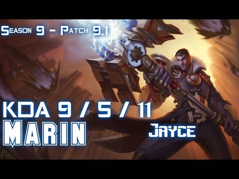 MaRin JAYCE vs RENEKTON Top - Patch 9.1 KR Ranked