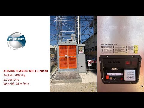 Gruppoemac  ALIMAK SCANDO 450