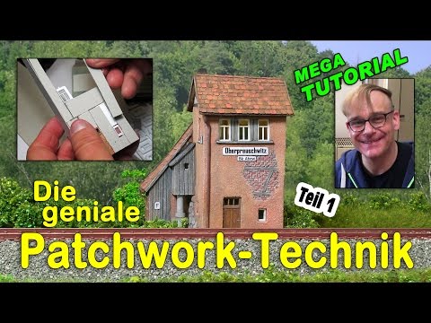 MEGA TUTORIAL Modellbau #Blockstelle #Oberpreuschwitz / Teil 1 - Gebäude in H0 #kunstmichiworld 064