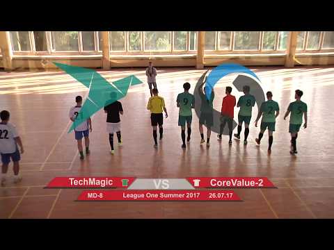 TechMagic 1 - 2 CoreValue-2 (League One Summer 2017, Group Stage Highlights)