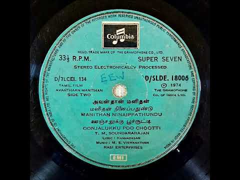 அவன்தான் மனிதன் மனிதன் நினைப்பதுண்டு டி.எம்.சௌவுந்தராஜன் கண்ணதாசன் எம்.எஸ்.விஸ்வநாதன்