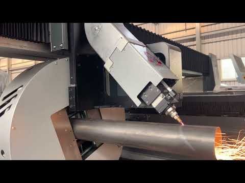 AMG Laser cutting (plate+pipe) - round pipe cutting - bevel - (No.B09)