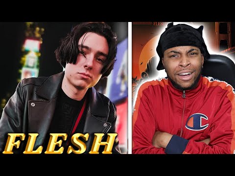 REACTING TO FLESH || I LIKE HIS STYLE ! (RUSSIAN RAP )