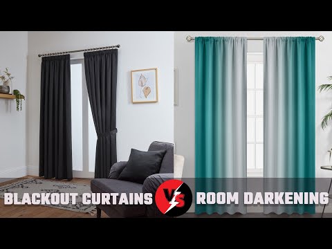 Blackout Curtains vs Room Darkening