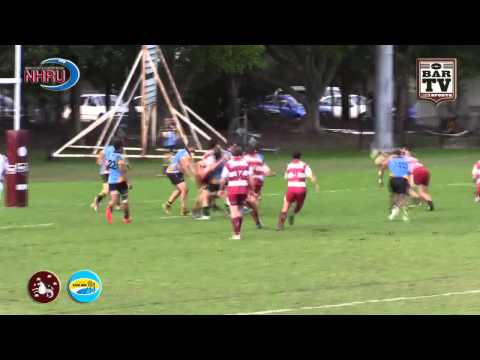 2015 NHRU Round 8 Premier 2 Highlights - University v Southern Beaches