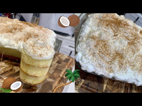 BIENMESABE (COCONUT CREAM CAKE)!🥥🌴😋