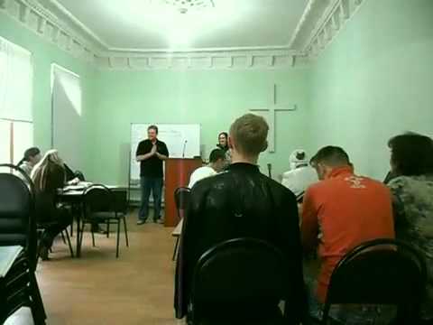 Scott Arbuckle teaching in Balashov, Russia