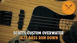 Video thumbnail for Scott's Custom Overwater Jazz Bass Run Down! by Scott's Bass Lessons