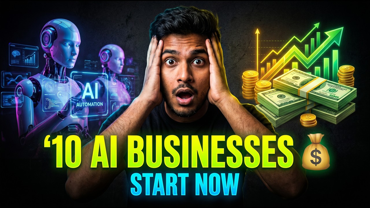 10 AI Business Ideas That Can Make You Rich in 2026 💰