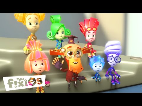Fixies At School | The Fixies | All Season 2 | Cartoon for kids - Kingdom Kids Zone, Little Learners - The Fixies