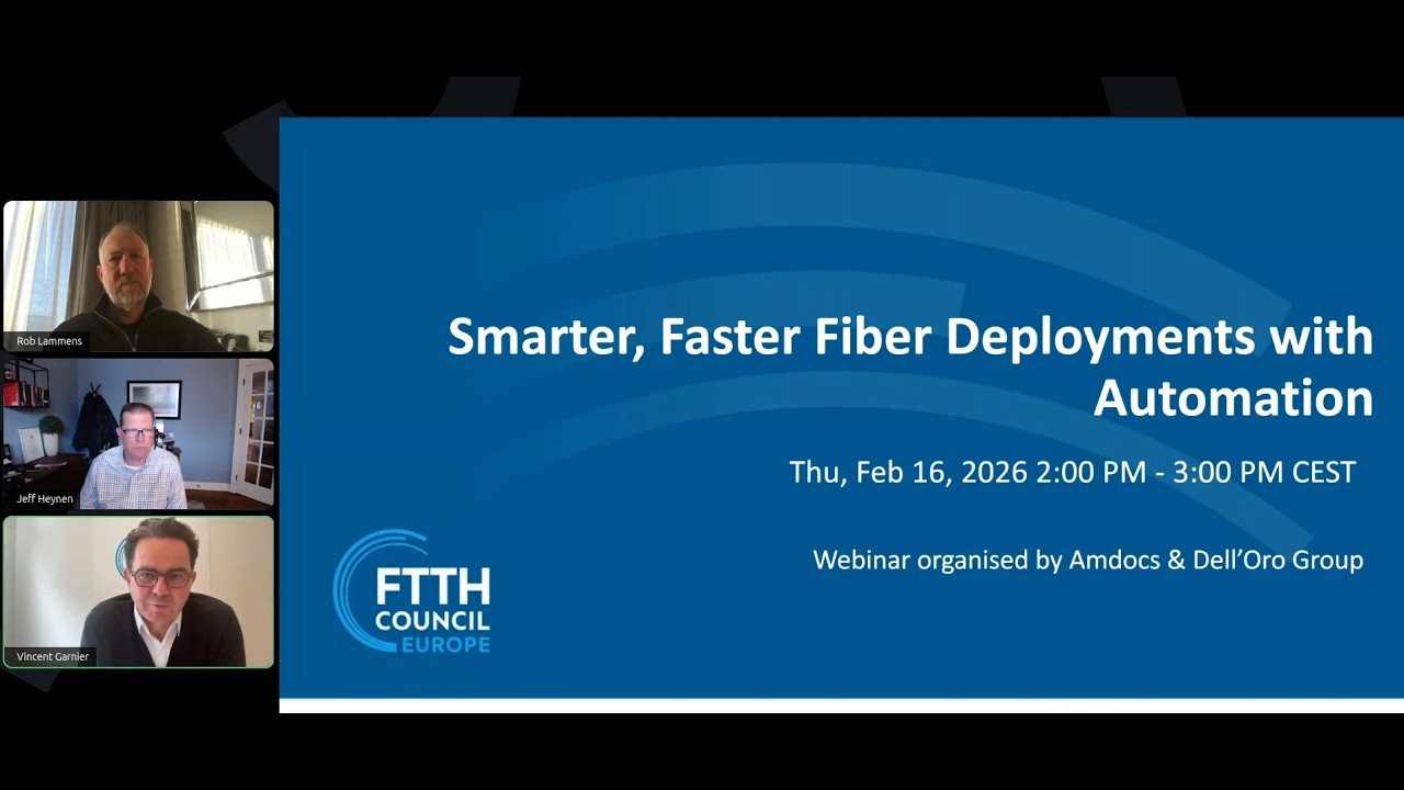 [WEBINAR SERIES] Smarter, Faster Fiber Deployments with Automation