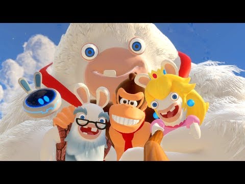 Mario + Rabbids Donkey Kong Adventure - All Cutscenes Full Movie HD