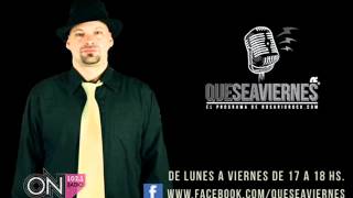 Andrés 'Polaco' Abramowski (EL REGRESO DEL COELACANTO) en QUE SEA VIERNES!