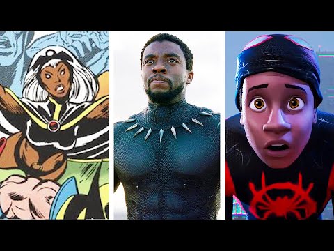 6分鐘內黑人超級英雄的歷史性崛起 (The Historic Rise Of Black Superheroes In 6 Minutes)
