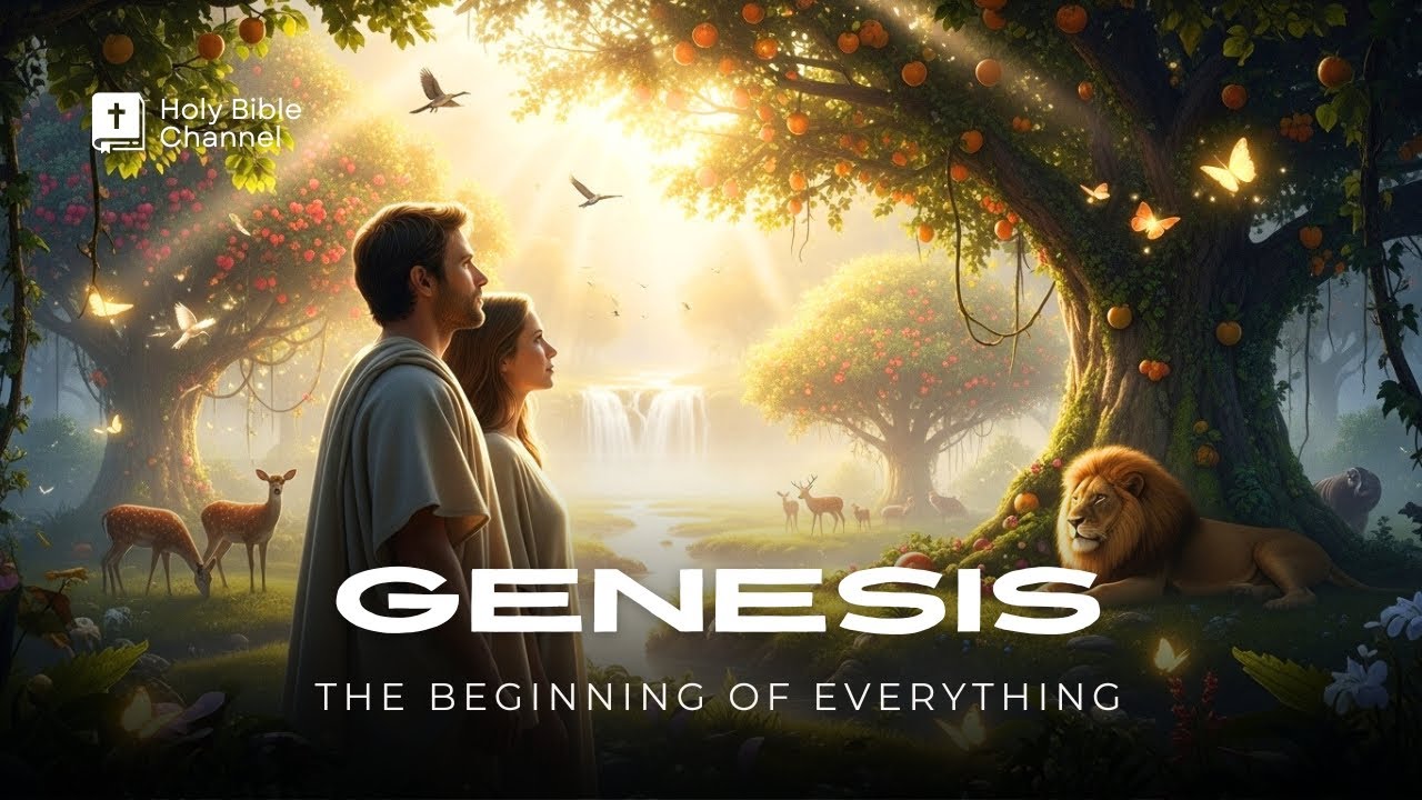 Holy Bible Audio: GENESIS 1 to 50 - With Text (Contemporary English)