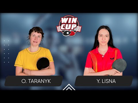 13:15 Olena Taranyk - Yaroslava Lisna West 2 WIN CUP 16.12.2023 | TABLE TENNIS WINCUP