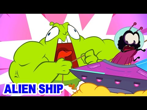 PREMIERE ⭐ Om Nom Stories - ALIEN SHIP 👽 Cartoon For Kids Super Toons TV