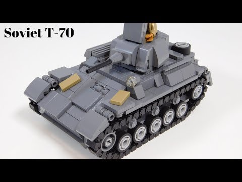 Custom LEGO WWII Soviet T-70